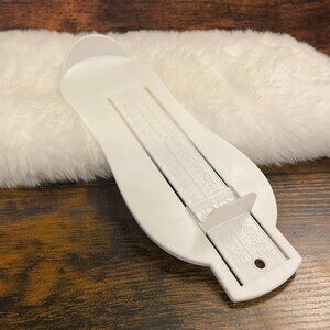 Baby Toddler Foot Measure for Shoe Sizing in White Colour (SKU: 13IN)